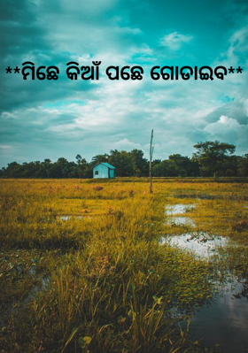 ମିଛେ କିଆଁ ପଛେ ଗୋଡାଇବ
