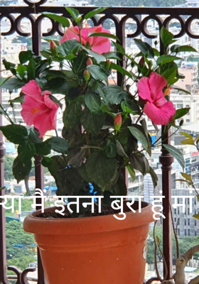 क्या मैं इतना बुरा हूं मां