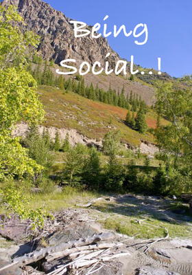 Being Social..!
