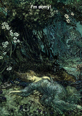 I'm Sorry!