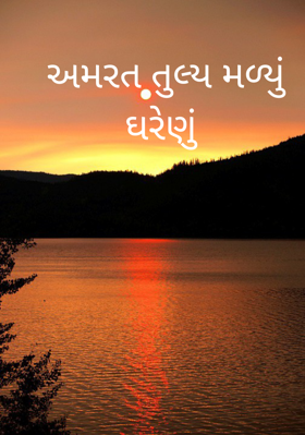 અમરત તુલ્ય મળ્યું ઘરેણું