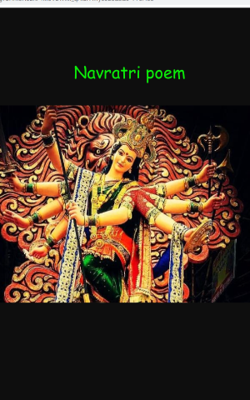 Navratri Poem