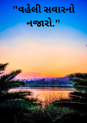 વહેલી સવારનો નજારો