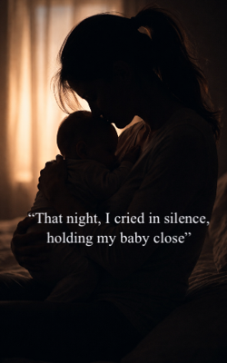 “That night, I cried in silence, holding my baby close”