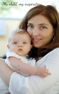 My child, my inspiration.