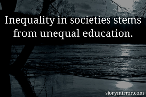 Inequality in...