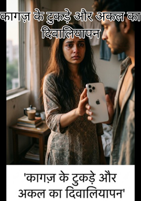 कागज़ के टुकड़े और अकल का दिवालियापन