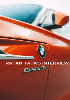 Ratan Tata's Interview