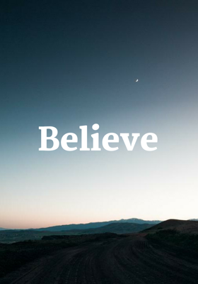Believe