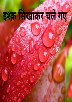 इश्क़ सिखाकर चले गए