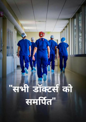 सभी डॉक्टर्स को समर्पित