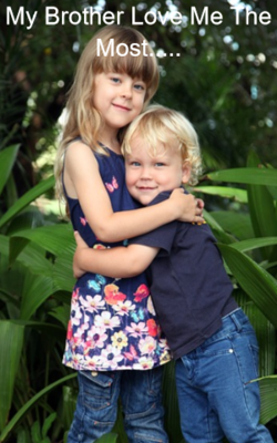 My Brother Love Me The Most.....