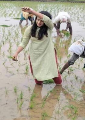 घाम ( चित्रचारोळी )