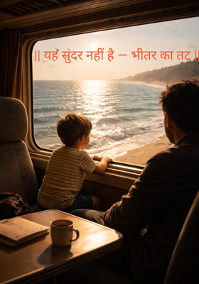 || यह सुंदर नहीं है — भीतर का तट ||