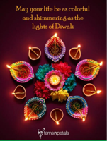 Deepawali Celebration 🎉🎈✨🦚🪔🪔🎇is celebrated throughout our Nation Bharat Mata with Great Honour Spiritual Rituals eradicating all negative evil notion and bring Brightness 🔅 Good insight Fortune Health Respect Care Happiness Humanity Mankind Understanding Solidarity Sharing Caring among Senior Citizens Elders dear & near ones friends Well-wishers family relations which brings togetherness🪔