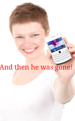 And Then He Was Gone!