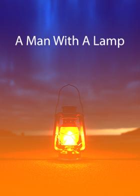 A Man With A Lamp