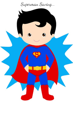 Superman Saving...