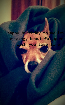 Happy Birthday To My Lovely Amazing, Beautiful, Queen I Wish You Love Life