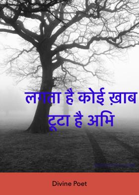 लगता है कोई ख़ाब टूटा है अभी