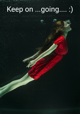 Keep on ...going.... :)