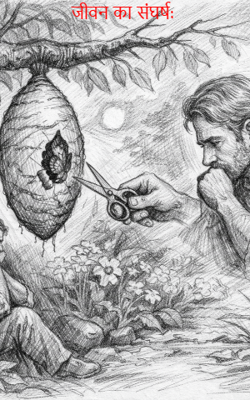 जीवन का संघर्ष: 