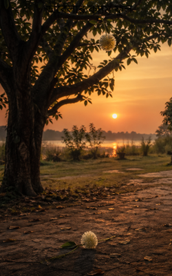 অবেলার কদম ফুল