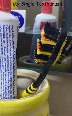 My Single Toothbrush