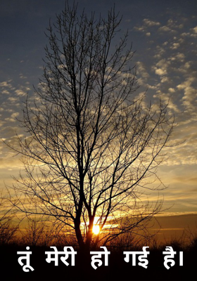 तूं मेरी हो गई है।