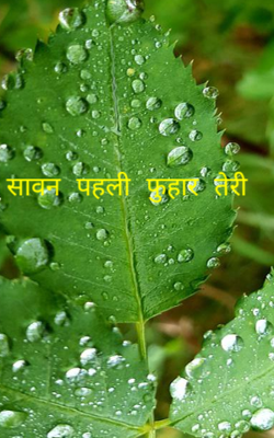 सावन पहली फुहार तेरी