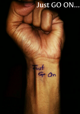 Just GO ON...