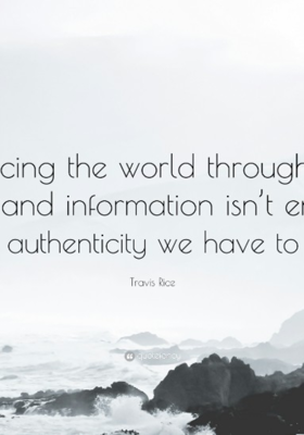 Experiencing The World