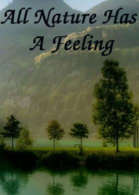 All Nature Has A Feeling