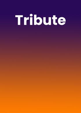 ट्रिब्यूट