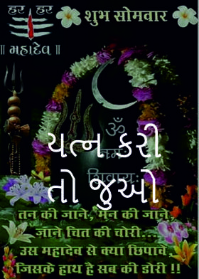 યત્ન કરી તો જુઓ.