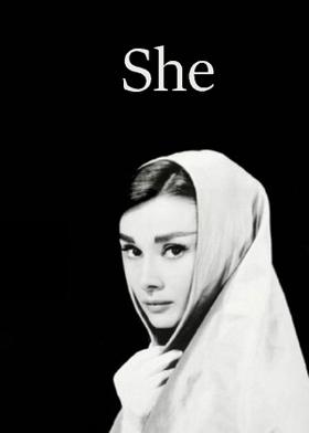 She