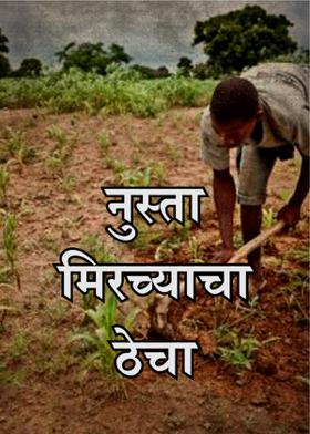 नुस्ता मिरच्याचा ठेचा