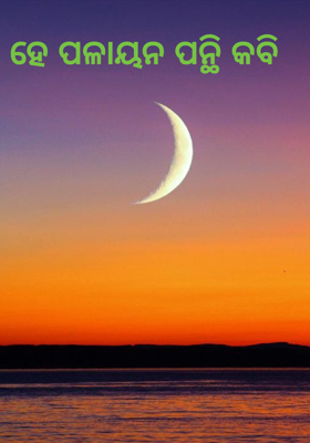 ହେ ପଳାୟନ ପନ୍ଥି କବି  