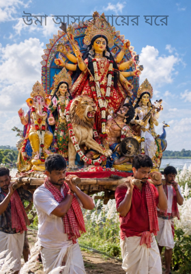 উমা আসবে মায়ের ঘরে