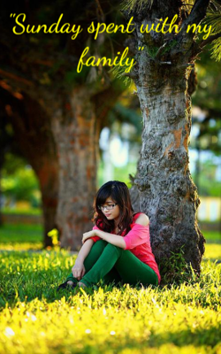 Sunday spent with my family