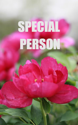 Special person