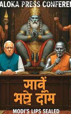 "यमलोक की प्रैस कॉन्फ्रेंस "