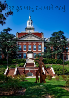 ફાસ્ટ ફૂડ ખાવું દવાખાને જાવું