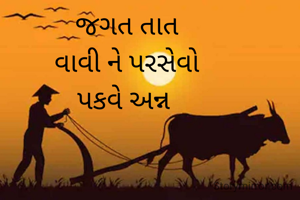 જગત તાત
વાવી ને પરસેવો
પકવે અન્ન 