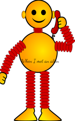 When I met an alien