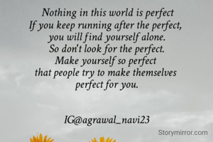 "Perfect"
