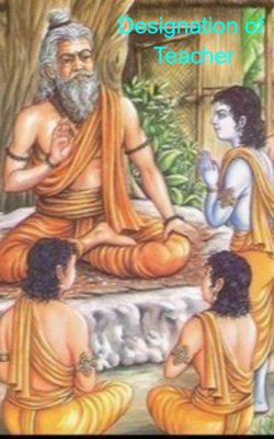 Designation of Teacher