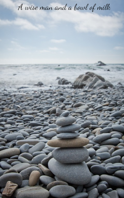 A Wise Man And A Bowl Of Milk
