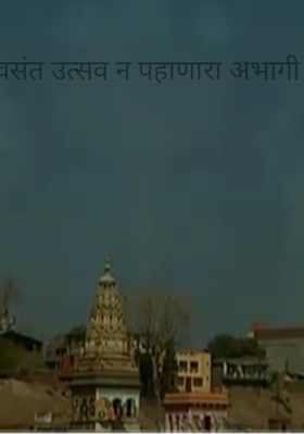 वसंत उत्सव न पहाणारा अभागी