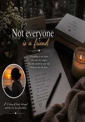 Not everyone is a friend